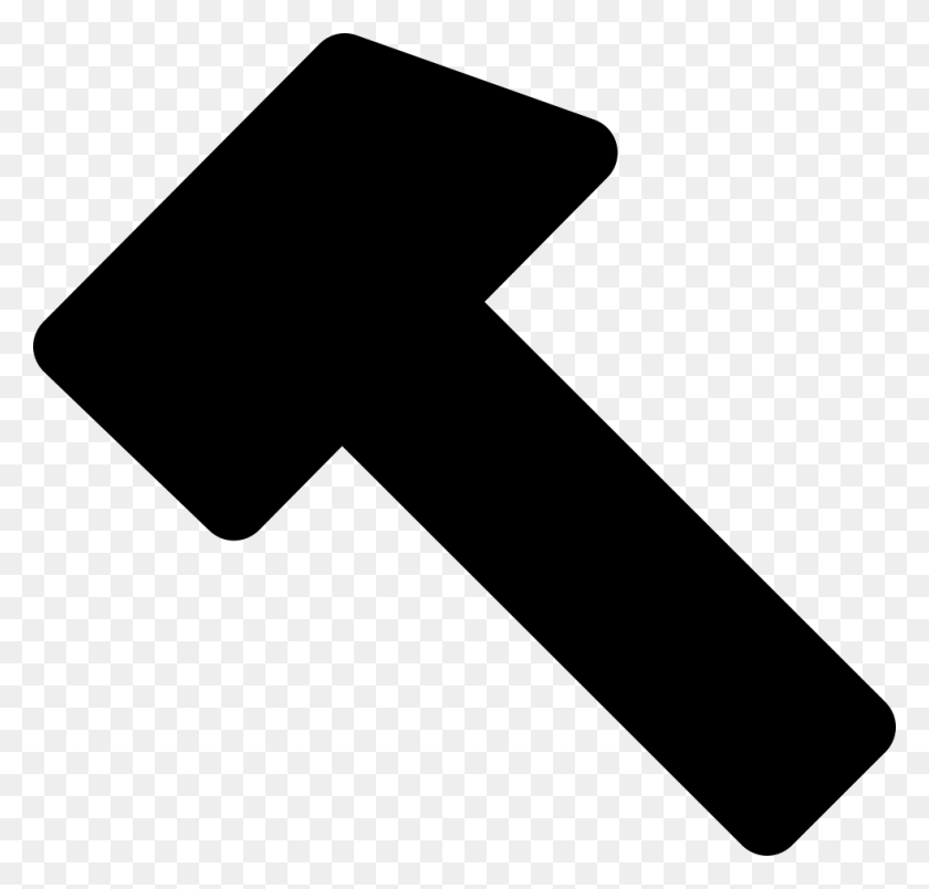 980x936 Vector Hammer Old Symbol Of Hammer, Axe, Tool, Text HD PNG Download