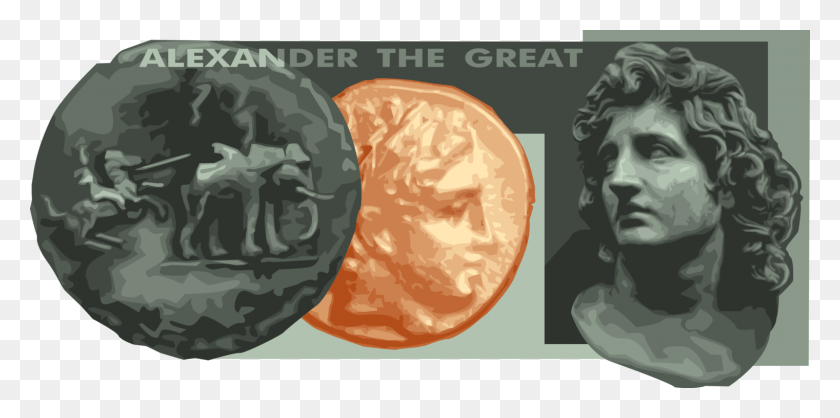 1521x700 Vector Illustration Of Alexander The Great King Of Statue, Plant, Person, Human HD PNG Download