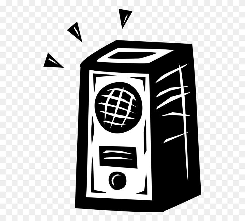 541x700 Vector Illustration Of Audio Entertainment Stereo Loudspeaker, Label, Text, Lantern HD PNG Download