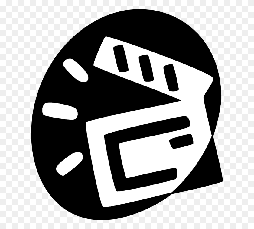 634x700 Vector Illustration Of Filmmaking And Video Production Emblem, Symbol, Text, Logo HD PNG Download