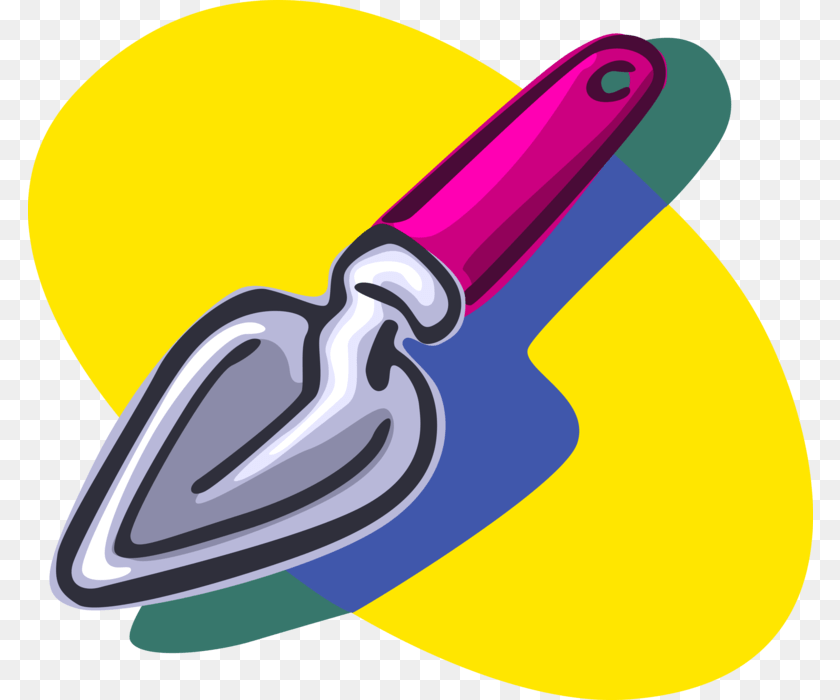 785x700 Vector Illustration Of Garden Trowel Spade Used In, Device, Tool, Smoke Pipe Clipart PNG