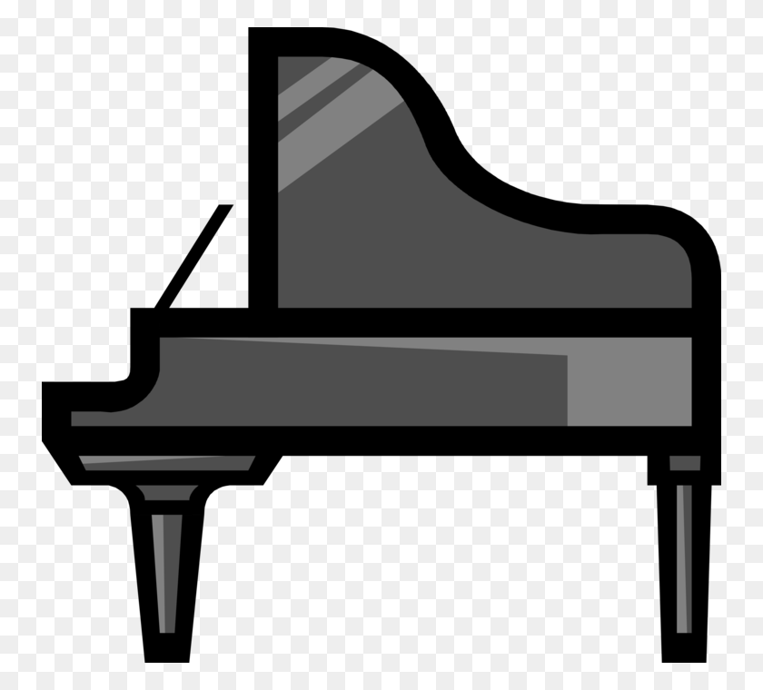 748x700 Vector Illustration Of Grand Piano Keyboard Musical, Leisure Activities, Piano, Musical Instrument HD PNG Download