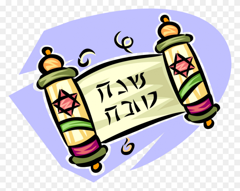894x700 Vector Illustration Of Jewish Pentateuch Hebrew Torah Illustration, Architecture, Building, Emblem HD PNG Download