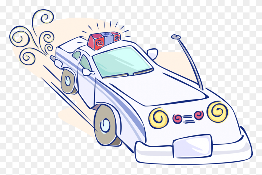 1087x700 Vector Illustration Of Law Enforcement Police Car Cruiser City Car, Vehicle, Transportation, Automobile HD PNG Download