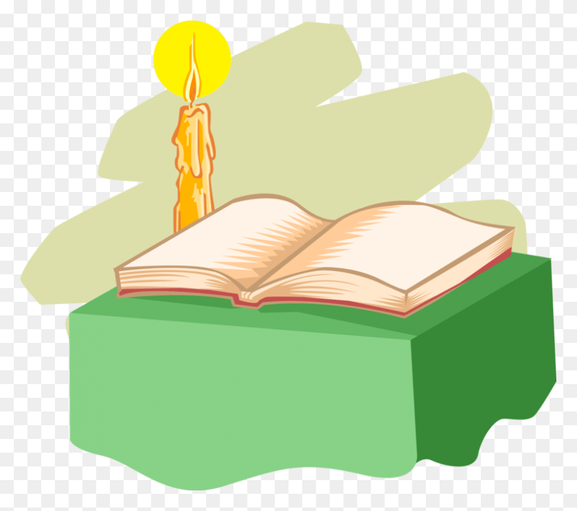 796x700 Vector Illustration Of Religious Good Book Holy Bible, Text, Tent, Novel HD PNG Download