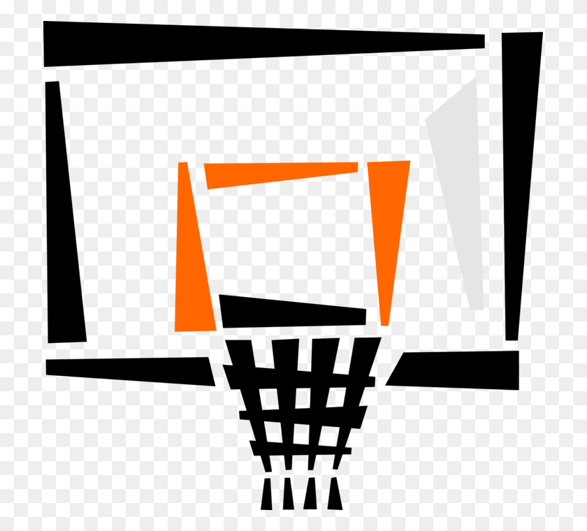 715x700 Vector Illustration Of Sport Of Basketball Hoop Net, Symbol, Text, Fence HD PNG Download