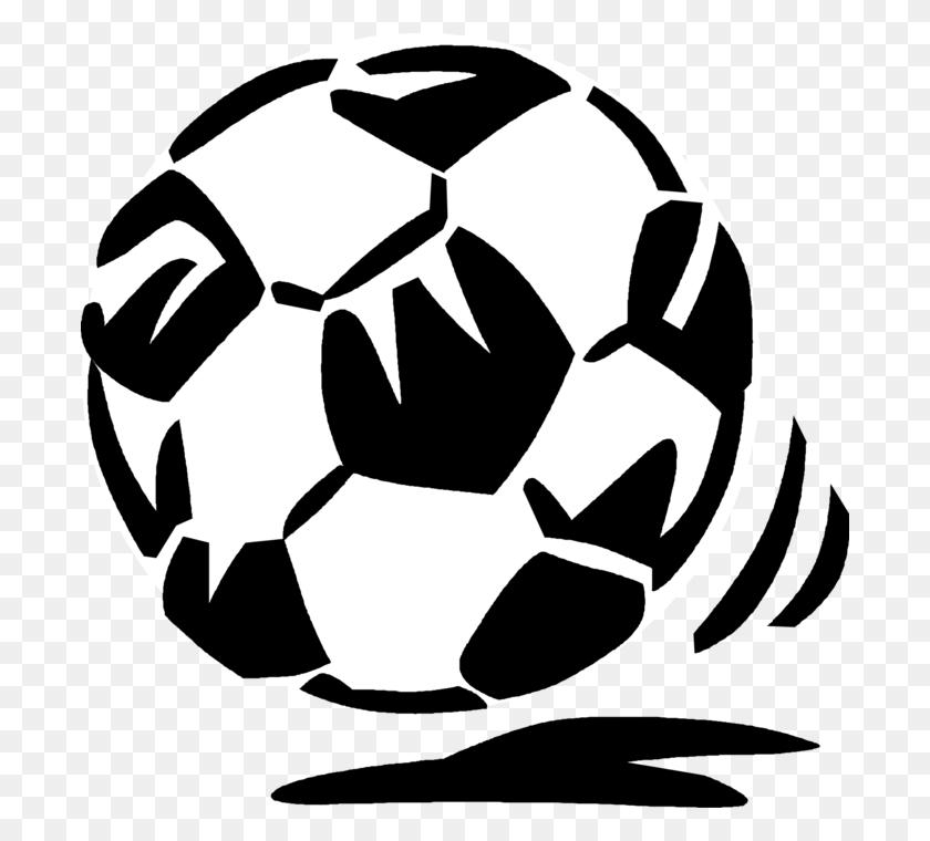 694x700 Vector Illustration Of Sport Of Soccer Football Game, Soccer Ball, Ball, Team Sport HD PNG Download