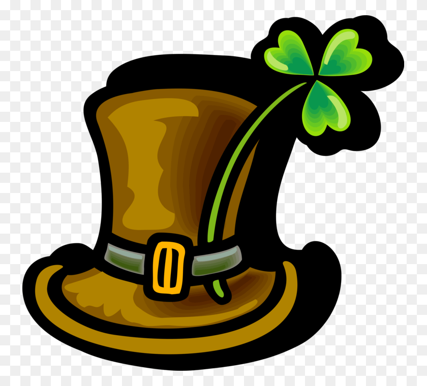 751x700 Vector Illustration Of St Patrick39s Day Leprechaun, Hat, Clothing, Apparel HD PNG Download