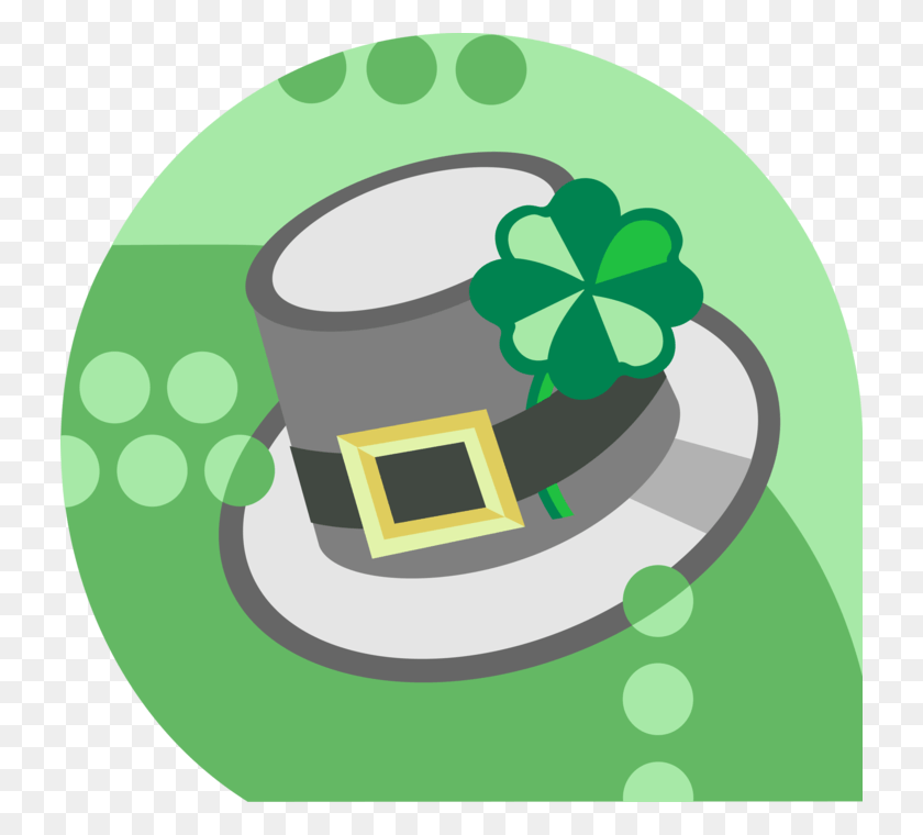 730x700 Vector Illustration Of St Patrick39s Day Leprechaun Emblem, Symbol, Label, Text HD PNG Download