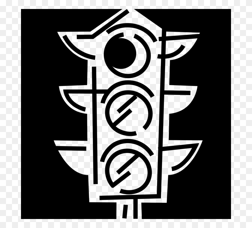 700x700 Vector Illustration Of Traffic Light Signals Or Stop Emblem, Gray, World Of Warcraft HD PNG Download