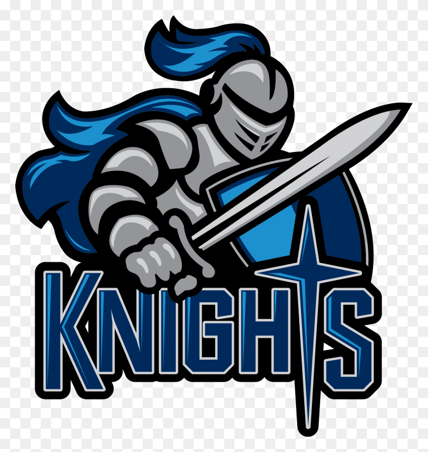 1434x1520 Vector Knight Horse Logo Unity Christian High School Logo, Hand, Dynamite HD PNG Download