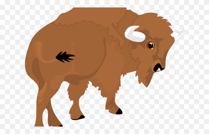 640x480 Vector Library Stock Water Buffalo Free On Dumielauxepices Bison Clip Art, Mammal, Animal, Hog HD PNG Download