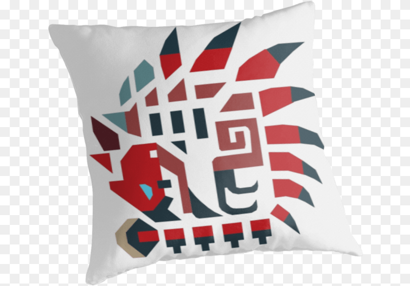 649x585 Vector Monster Textile Monster Hunter Rathalos Icon, Cushion, Home Decor, Pillow, Flag Clipart PNG