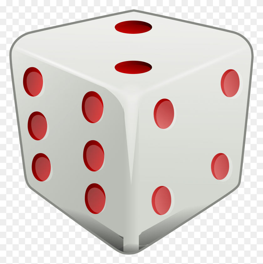 2400x2411 Vector One Dice Clipart Dice Clip Art, Game HD PNG Download