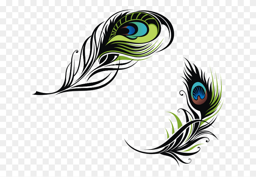 636x521 Vector Peacock Feather Logo, Graphics, Floral Design HD PNG Download
