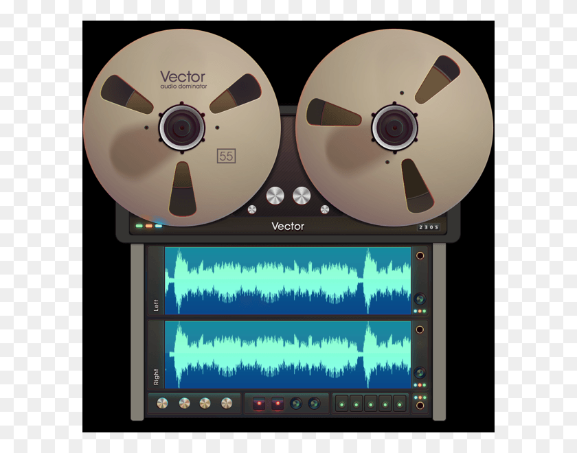 600x600 Vector Recording Audio Vector, Reel, Mouse, Hardware HD PNG Download
