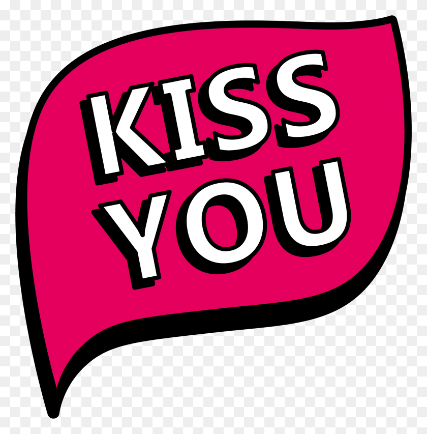 2120x2156 Vector Red Kissing Cartoon, Label, Text, Clothing HD PNG Download