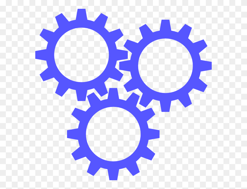 600x585 Vector Royalty Free Library 3 Gears Clipart 3 Gear Clipart, Machine HD PNG Download