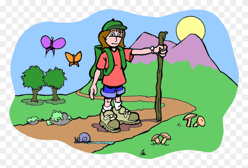 1091x713 Vector Royalty Free Library Biodiversity For Kids Bio Girl Hiker, Person, Human, Outdoors HD PNG Download