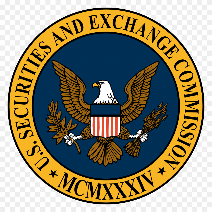 2000x2000 Vector Securities Security Symbol Us Securities And Exchange Commission Logo, Trademark, Bird, Animal HD PNG Download