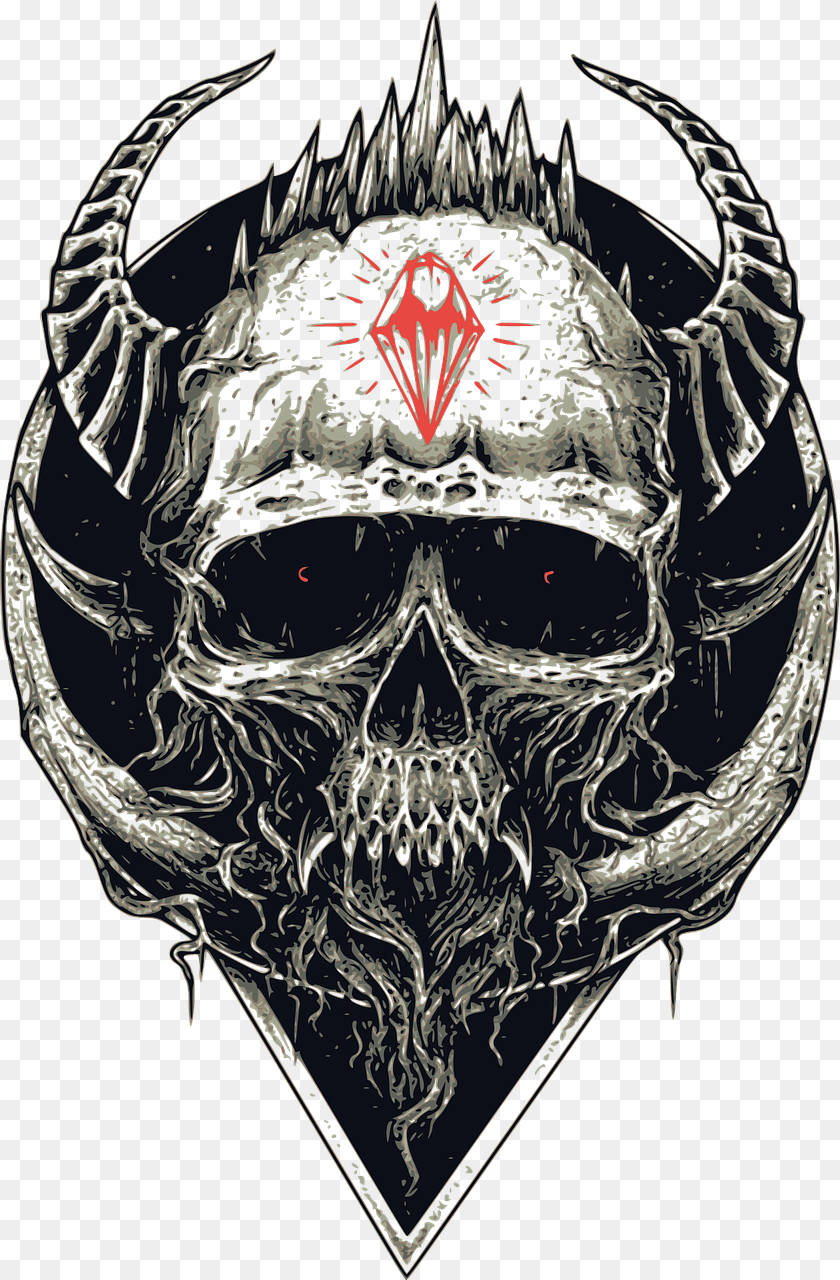 Vector Skull Logo, Accessories, Sunglasses, Adult, Male Sticker PNG