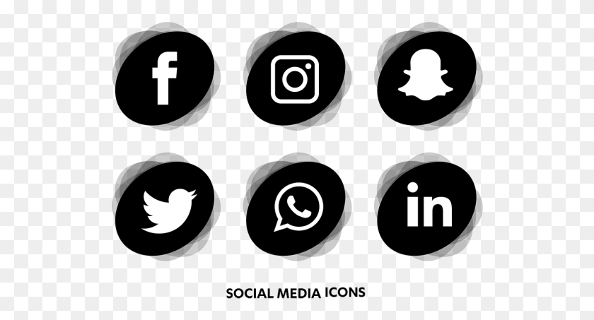 526x393 Vector Social Media Icons, Text, Bird, Animal HD PNG Download