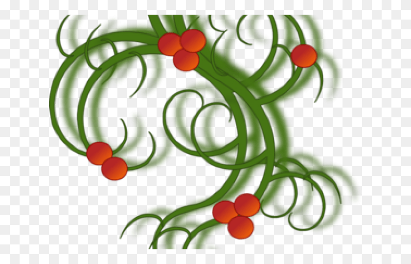 640x480 Vector Swirl Clipart Christmas Christmas Swirls Clipart, Graphics, Plant HD PNG Download