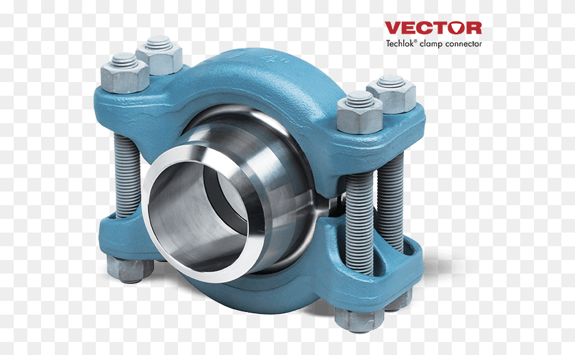 569x459 Vector Techlok Clamp Connector Clamp Flange, Tool, Fire Hydrant, Hydrant HD PNG Download