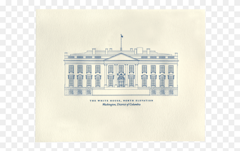 598x470 Vector The White House North Elevation Print Classical Architecture, Mansion, House, Housing HD PNG Download