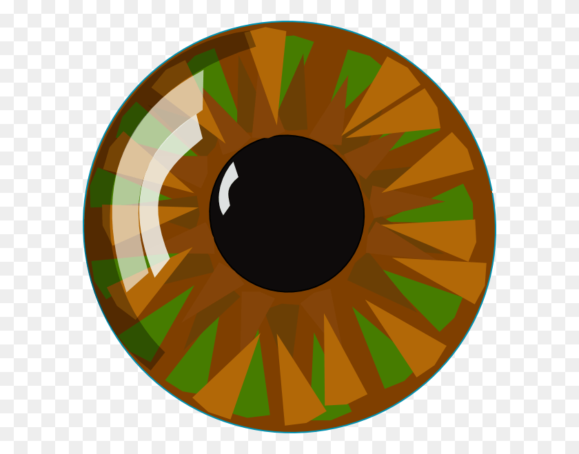600x599 Vector Transparent Stock Eyeball Clipart Pair Eye Gz Vektr, Text, Number, Symbol HD PNG Download