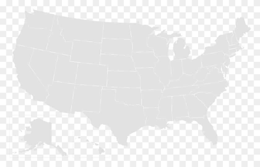 1400x863 Vectormaps The United States Of America Clear Us Map, Map, Diagram, Atlas HD PNG Download