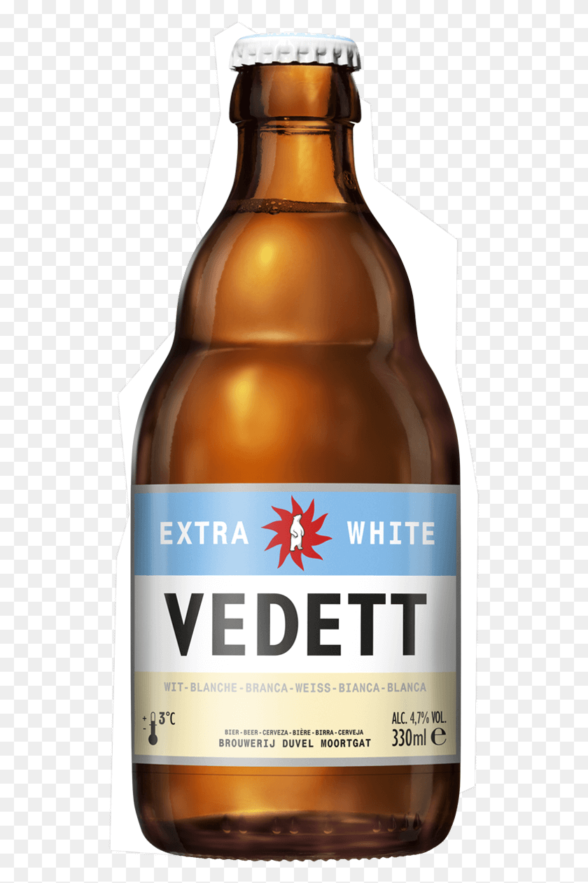 531x1202 Vedett Extra White, Бутылка, Пиво, Алкоголь Hd Png Скачать
