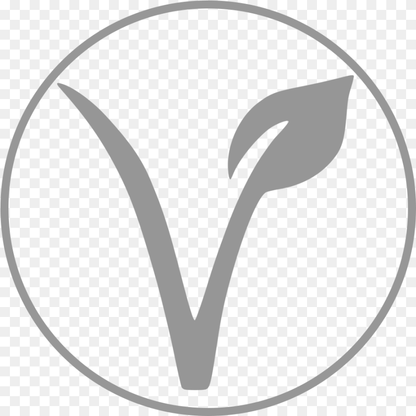 Veganism Vegan Symbol White, Logo PNG