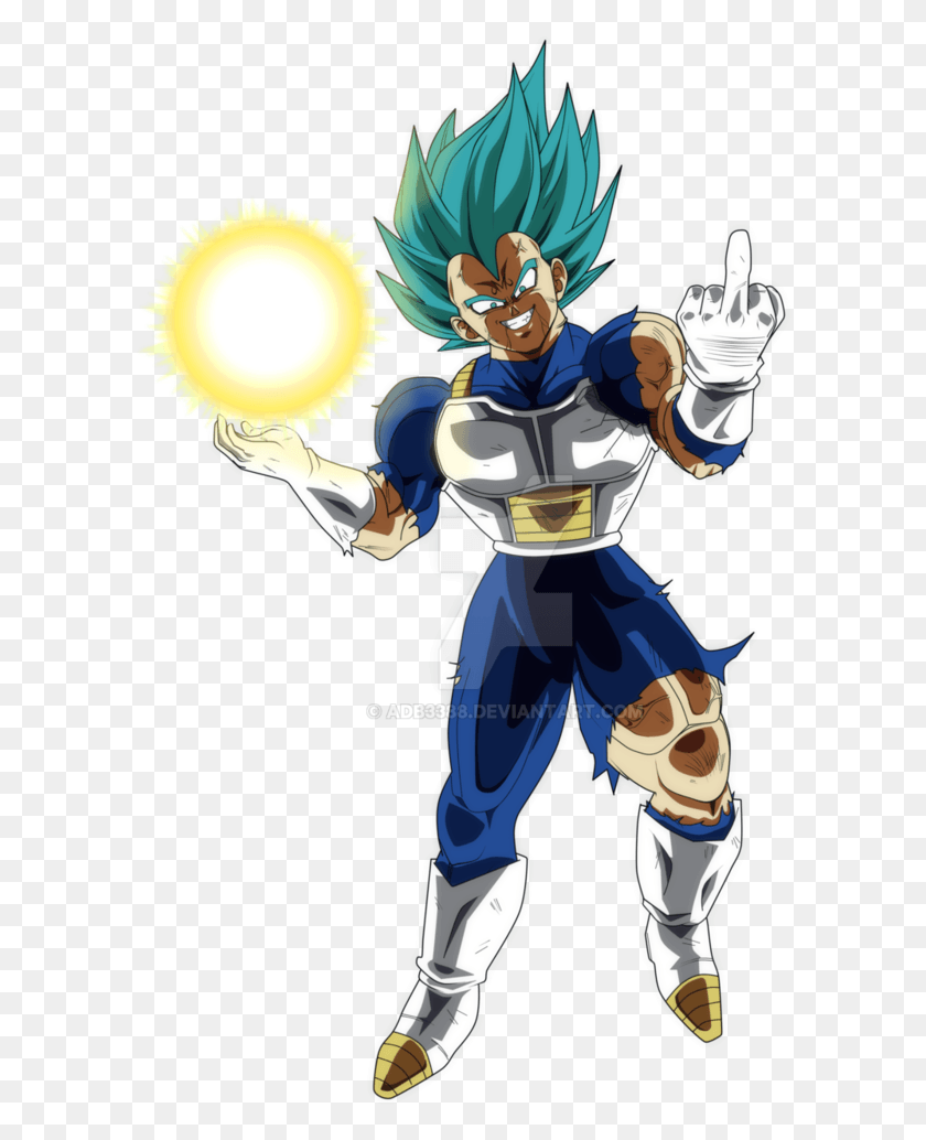 598x974 Vegeta Majin Blue, Manga, Comics, Libro Hd Png