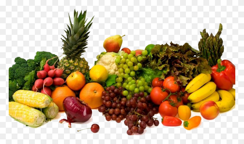 805x450 Vegetable File Transparent Background Fruits And Vegetables, Plant, Fruit, Food HD PNG Download