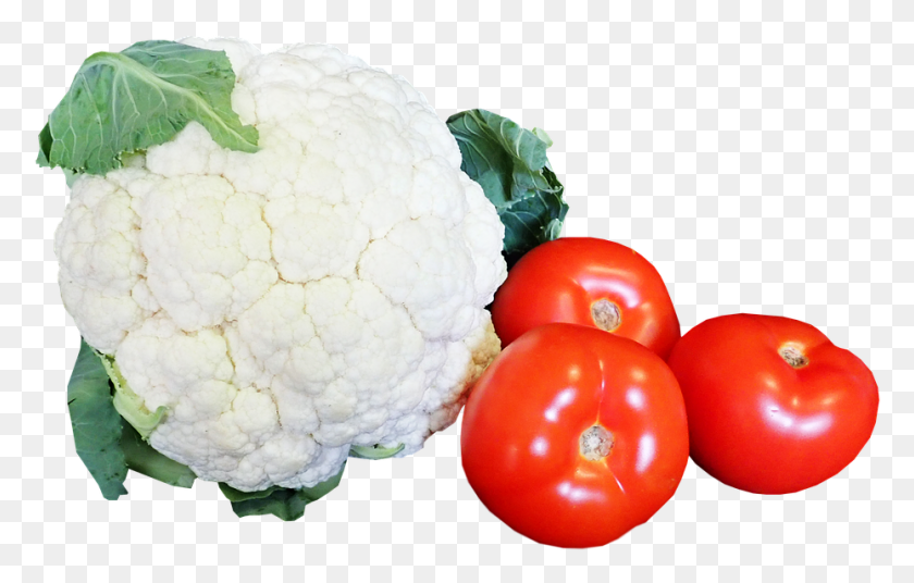 929x568 Vegetables Cauliflower Tomatoes Healthy Food Plum Tomato, Plant, Vegetable, Food HD PNG Download