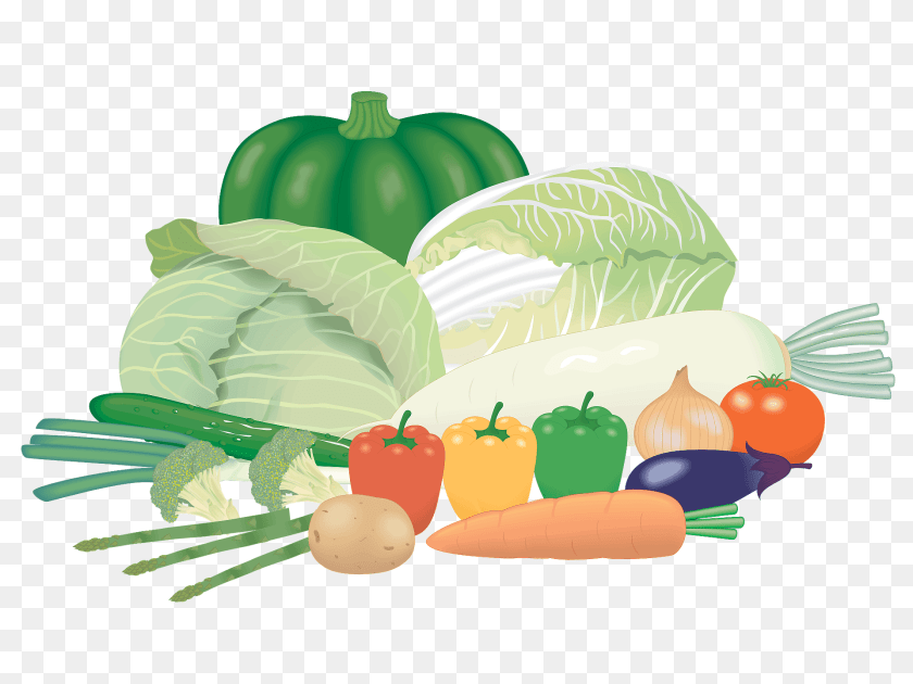 Vegetables From The Garden Clipart, Food, Produce, Leafy Green Vegetable, Plant PNG