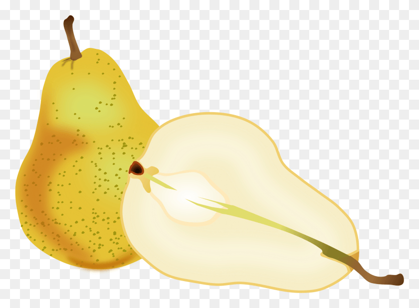 2110x1510 Vegetarian Cuisine Asian Pear Chinese White Free Clipart Pear, Plant, Fruit, Food HD PNG Download