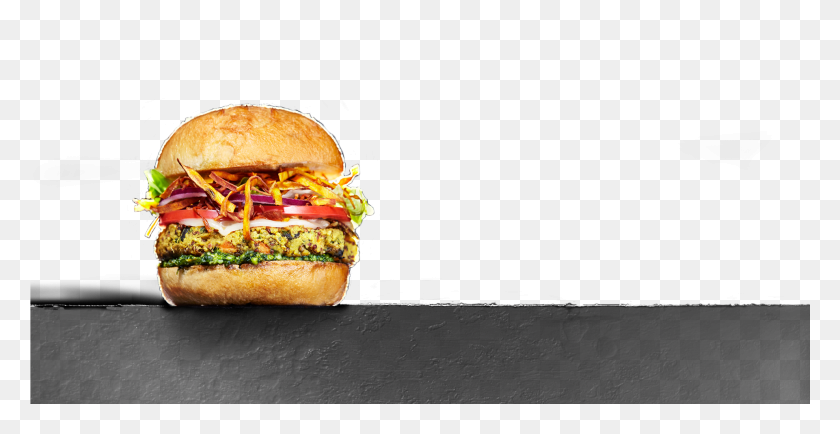 1921x923 Veggie Cheeseburger, Burger, Food, Bread HD PNG Download