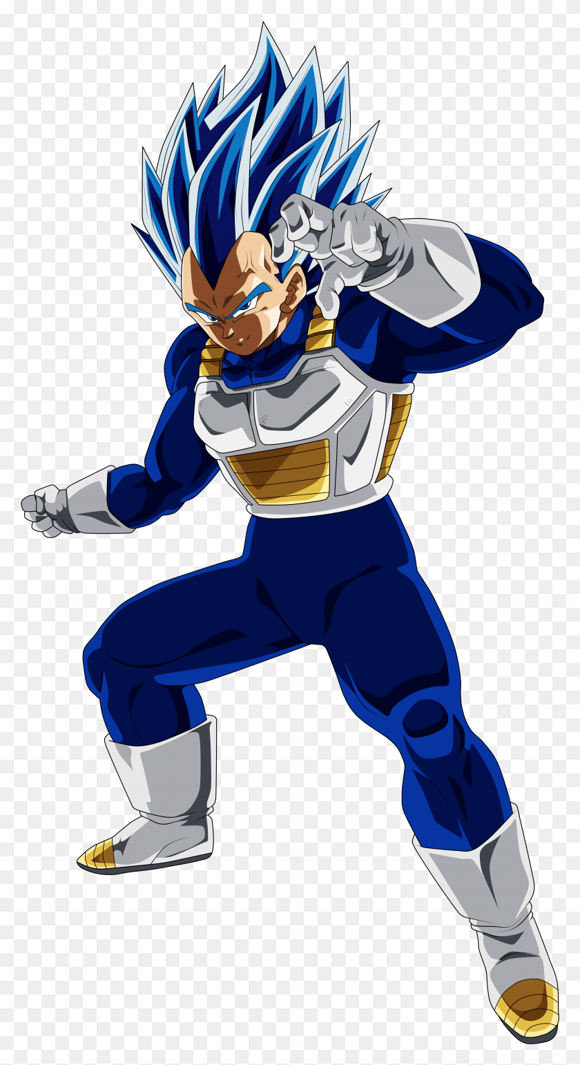 4135x7860 Vegueta Super Saiyajin Blue Evolution Son Goku Dragon, Costume, Person, Human HD PNG Download