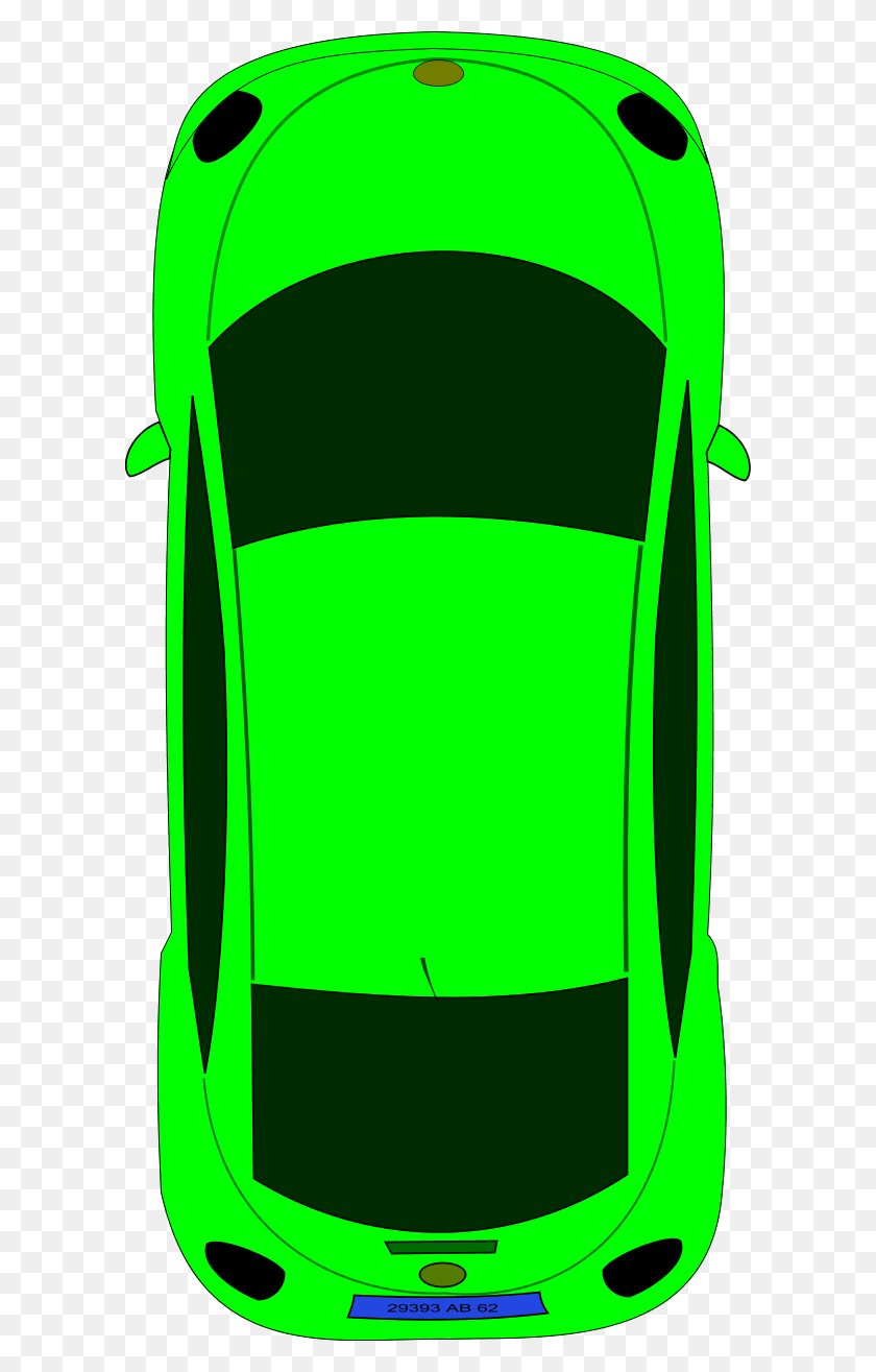 600x1255 Vehicle Clipart Top View Clipart Car Bird39s Eye View, Green, Graphics HD PNG Download