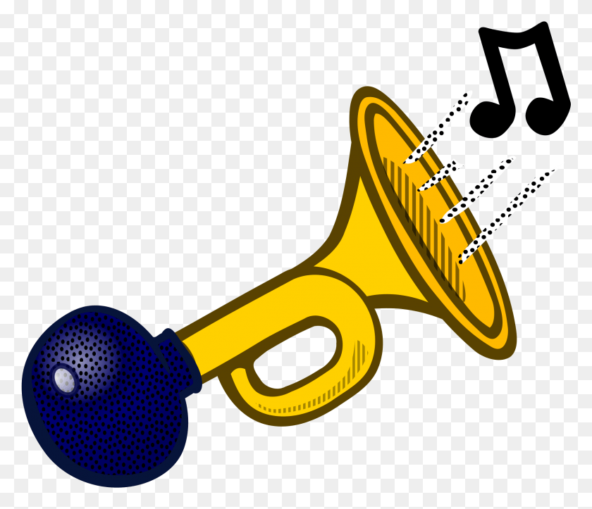 2252x1916 Vehicle Horn French Horns Air Horn Horn Clipart, Brass Section, Musical Instrument, Hammer HD PNG Download