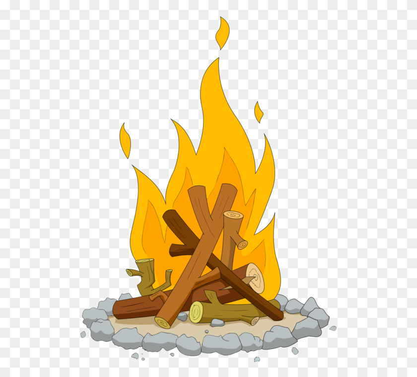 516x699 Vektor Api Unggun, Fire, Bonfire, Flame HD PNG Download