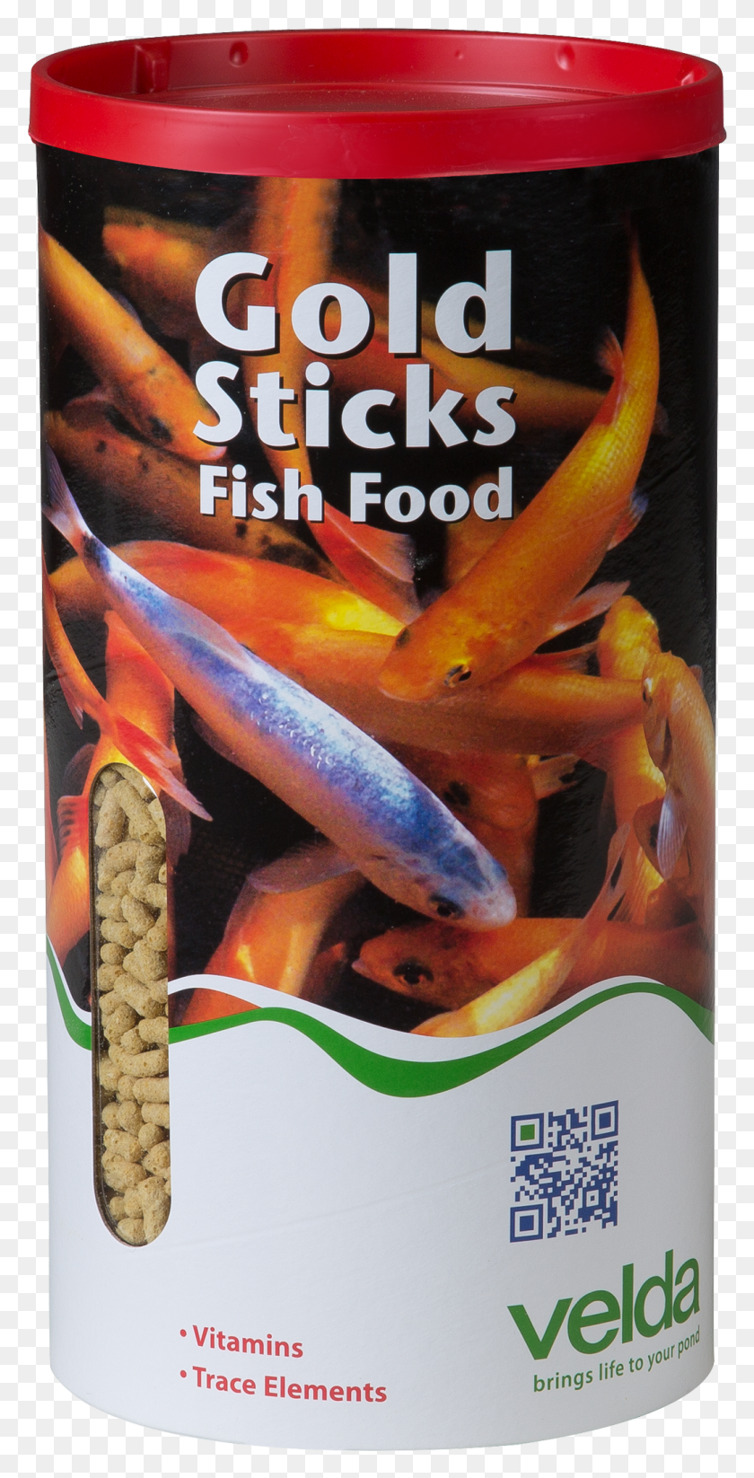 1046x2127 Velda Gold Sticks Fish Food 2500 Ml HD PNG Download