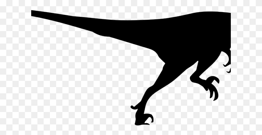 641x374 Velociraptor Clipart Svg Transparent Velociraptor Silhouette, Clothing, Apparel HD PNG Download