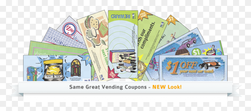 981x395 Vendingcoupons Com Flyer, Advertisement, Poster, Paper HD PNG Download