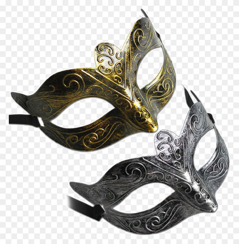 779x797 Venetian Mask Masquerade Party Performance Retro Flat Mask, Parade, Cross, Symbol HD PNG Download