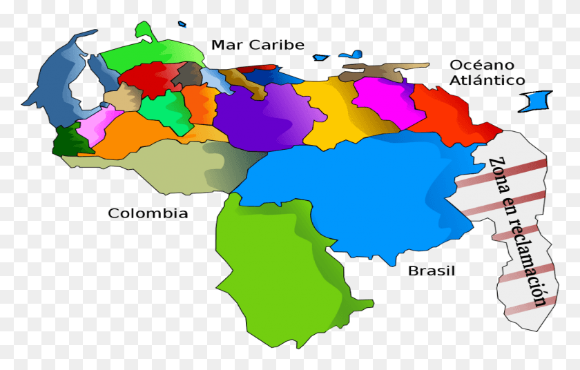 1366x835 Венесуэла, Карта, Диаграмма, Участок Hd Png Скачать