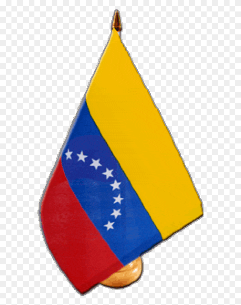 581x1003 Venezuela 8 Stars Table Flag Flag, Symbol, Armor, Triangle HD PNG Download