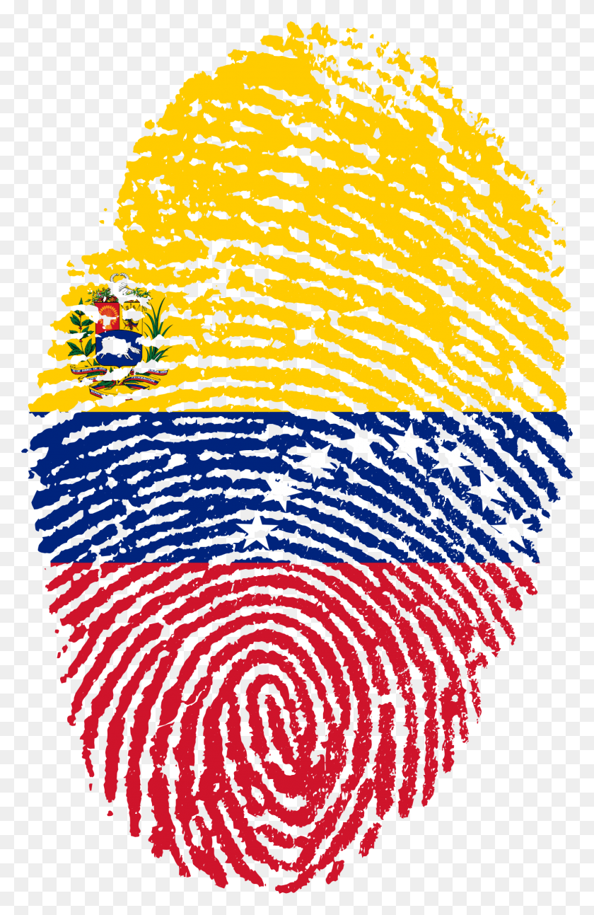 1573x2488 Venezuela Flag Fingerprint Country 653088 Bandera De Venezuela, Rug, Modern Art HD PNG Download